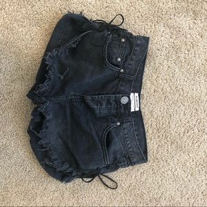 One Teaspoon Bandit Shorts - Black sz 25